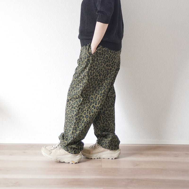 ※最終値下【美品】TIGRE BROCANTE レオパードタゴサクパンツ 2色＊ユニセックス＊TIGRE BROCANTE-ティグルブロカンテ