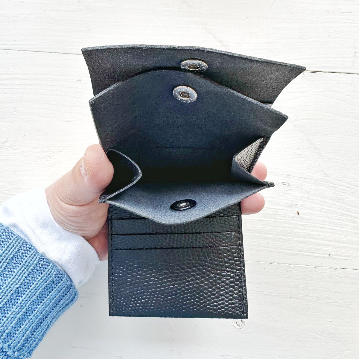 MASTER&Co. レザーウォレット 2色goods＊MASTER&Co.-レザー ウォレット リザード(トカゲ)型