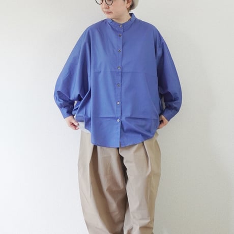 2色ユニセックス＊結 -yui-（ゆい） ポンチョブラウス COTTON LAWN SILKY SOFT/YPBL-002