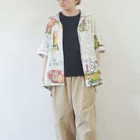 ＊ユニセックス＊Mr. Remake Man-ミスターリメイクマン-タペストリーリメイクシャツ SIZE3
