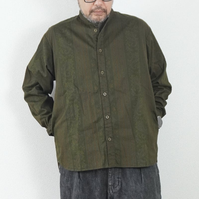 3色ユニセックス＊Nasngwam-ナスングワム-ARTISAN SHIRTS JACKET