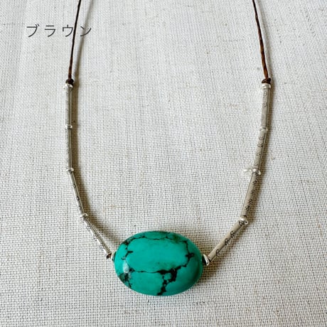 GOODS＊3色SLOWHANDS-スローハンズ-turquoise necklace