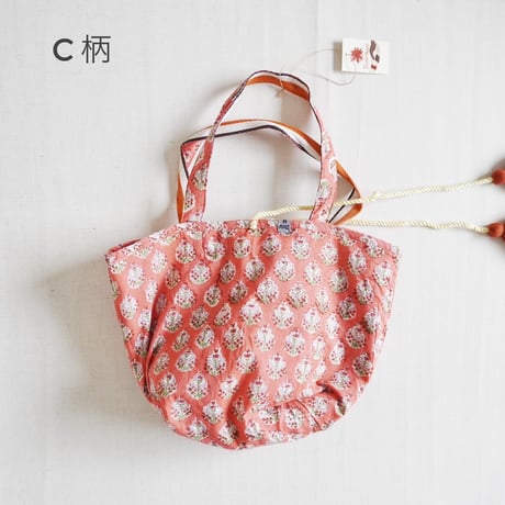 4色＊goods＊SLOWHANDS-スロウハンズ-MULTI STRIPE MESH  TOTE