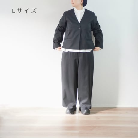 レディース＊Linen ya by as it is.-リネンヤ-フォーマルジャケット/ブラック