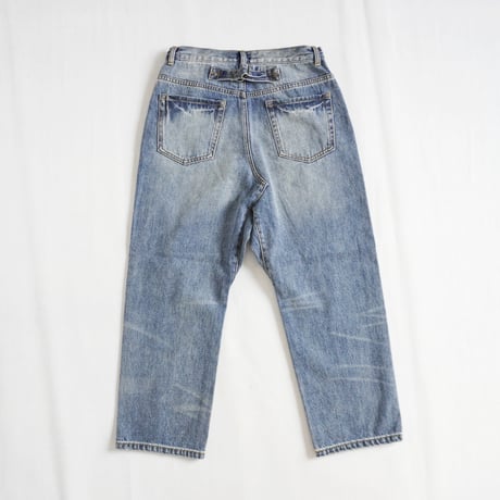 再入荷＊レディース＊ichi-イチ- Denim Sarrouel Pants デニムサルエルパンツ/A : LIGHT 201141