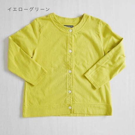 5色＊レディース＊TIGRE BROCANTE-ティグルブロカンテ-20天竺クルーネックカーディガン