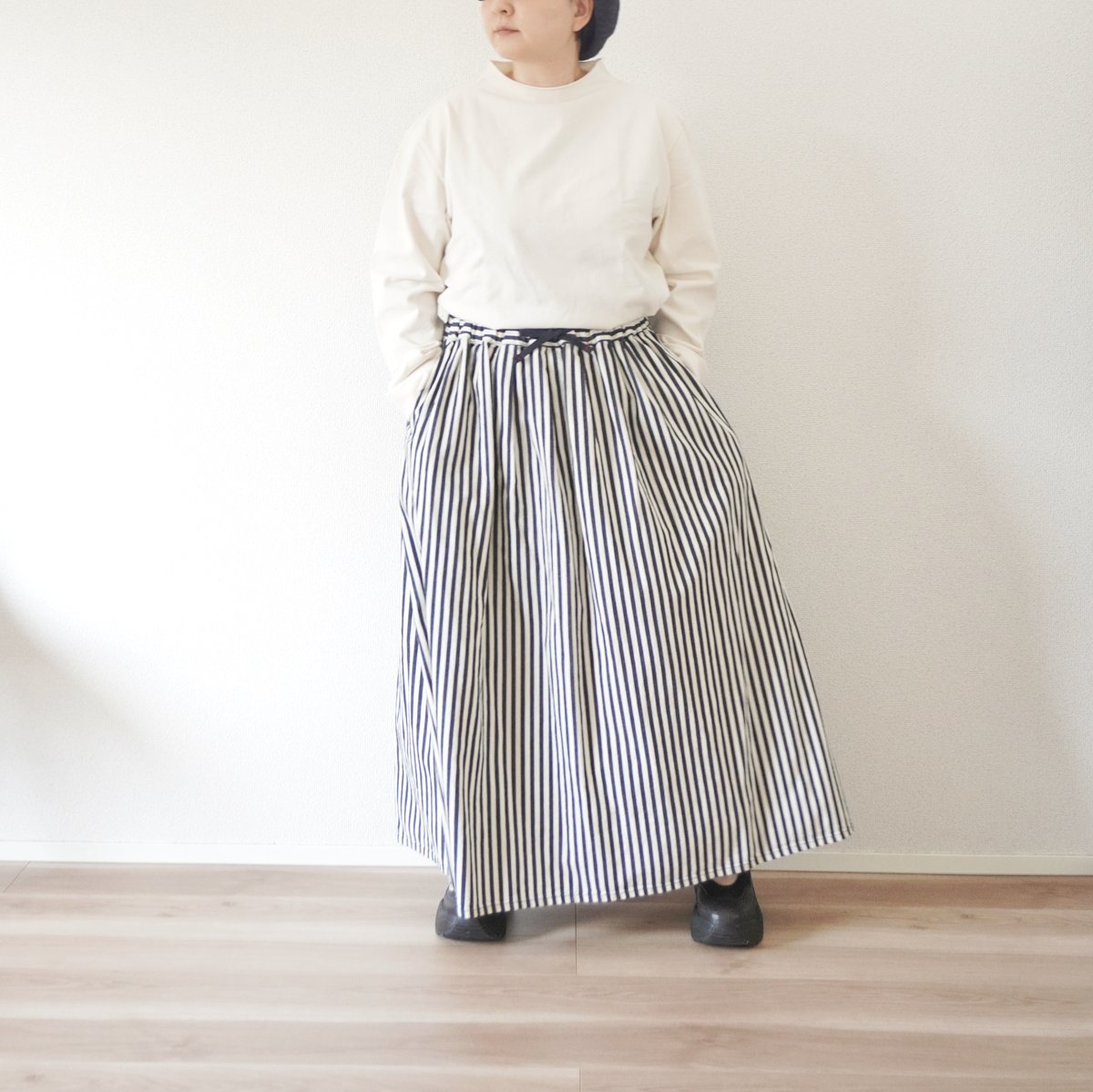 TIGRE BROCANTE スカート レディース＊TIGRE BROCANTE-ティグルブロカンテ-ヒッコリー