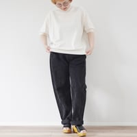 再入荷全６色＊レディース＊Linen ya by as it is.-リネンヤ- コットンクルーネック半袖ニット