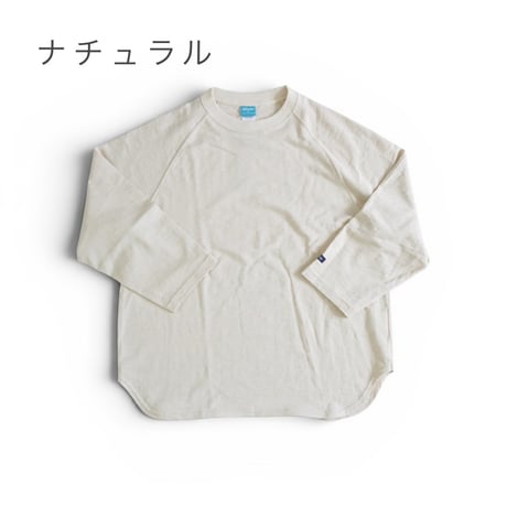 2色＊ユニセックス＊TIEASY AUTHENTIC CLASSIC-ティージー-HDCS LIGHT RAGLAN 3/4 CREW-T 7部袖Tシャツ