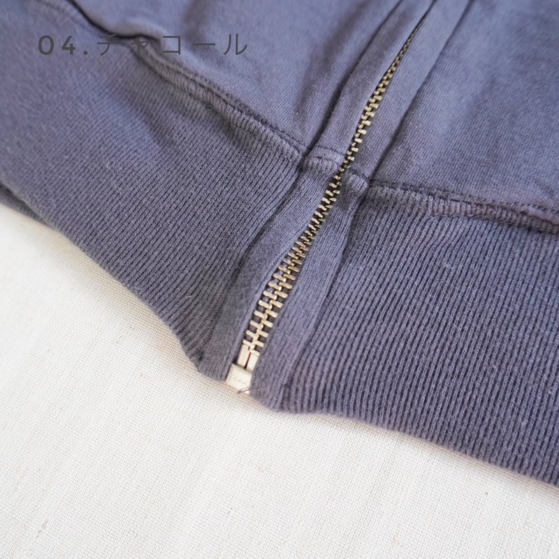 2色＊レディース＊prit-40/1 DEPEND ランダムミニ裏毛 ZIPブルゾン P916