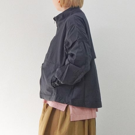 2色＊ユニセックス＊LA MOND-ラモンド-Light Shell Stand Blouson
