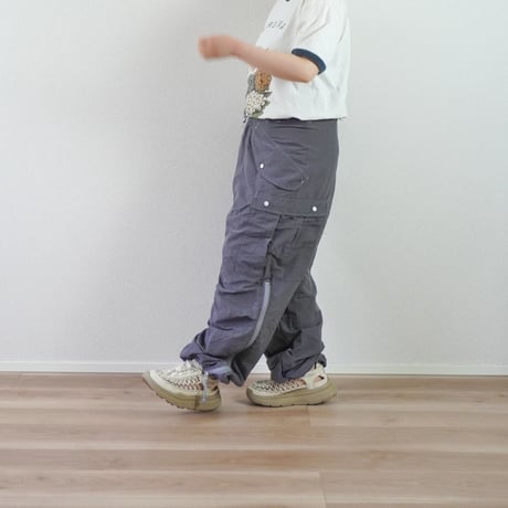 ＊ユニセックス＊ 実物 新品 デッドストック 米軍 スノーカモ オーバーパンツ カーゴポケット付き [GRAY染め]