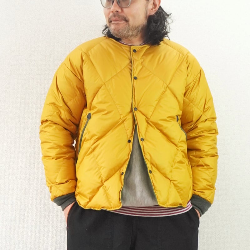 Slow Hands テントペインタージャケット 別注スロウハンズ【SLOW HANDS】Rcl tent painter down reversible