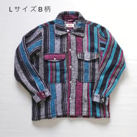 ユニセックス＊Nasngwam-ナスングワム-CHIEF JACKET/LサイズB柄