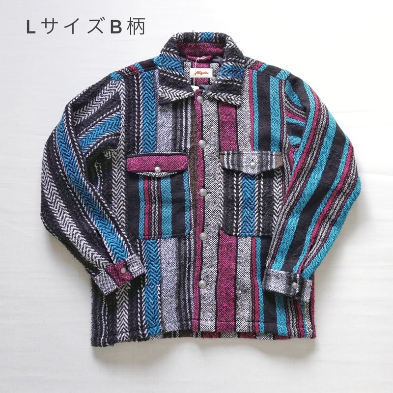 ユニセックス＊Nasngwam-ナスングワム-CHIEF JACKET/LサイズB柄 | 城下