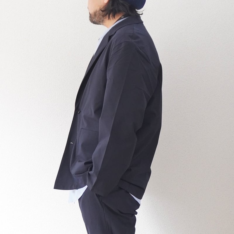 ユニセックス＊LA MOND-ラモンド-STRETCH TAILORED JACKET/LM