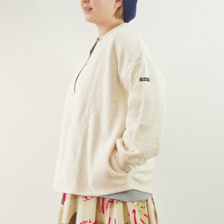 3色＊レディース＊TIEASY AUTHENTIC CLASSIC-ティージー-te002L-SCD/ORIGINAL Lady's SNAP CARDIGAN スナップカーディガン