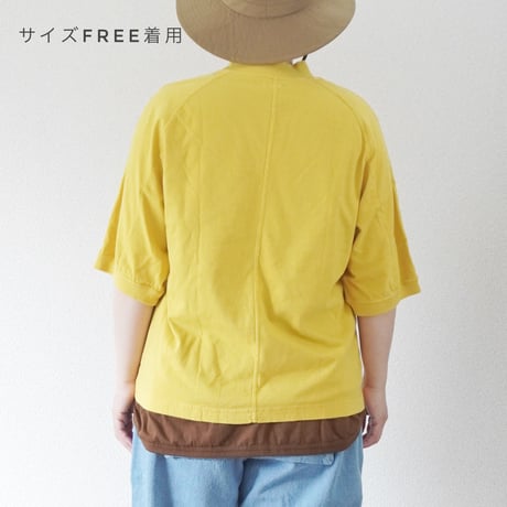 2色＊ユニセックス＊TIGRE BROCANTE-ティグルブロカンテ-40/2モダン天竺クアトロ半袖T