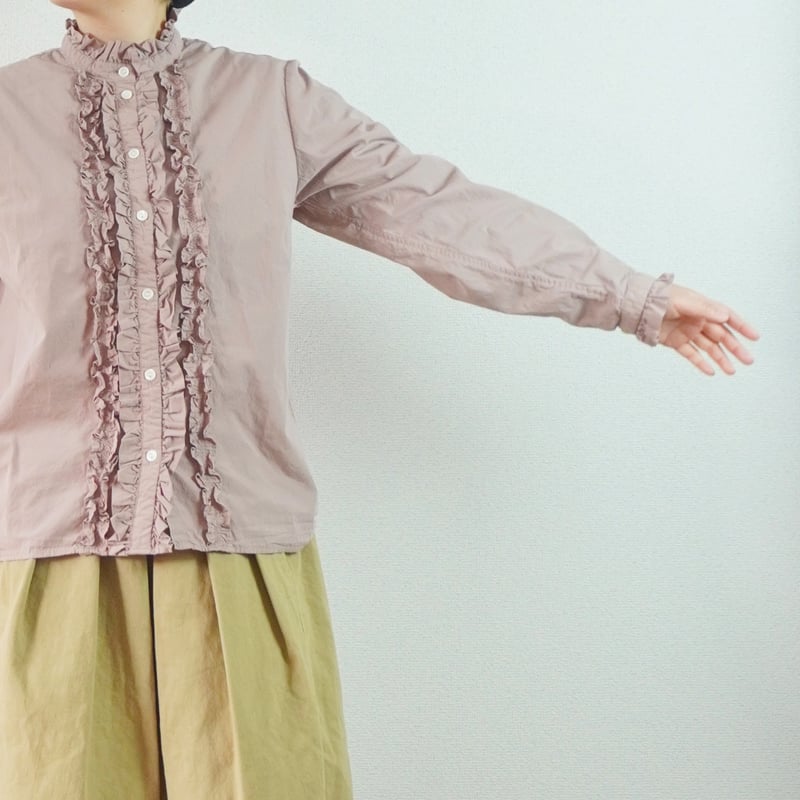 TIGRE BROCANTE ギャザーフリルシャツ fit=scale-down,w=1200