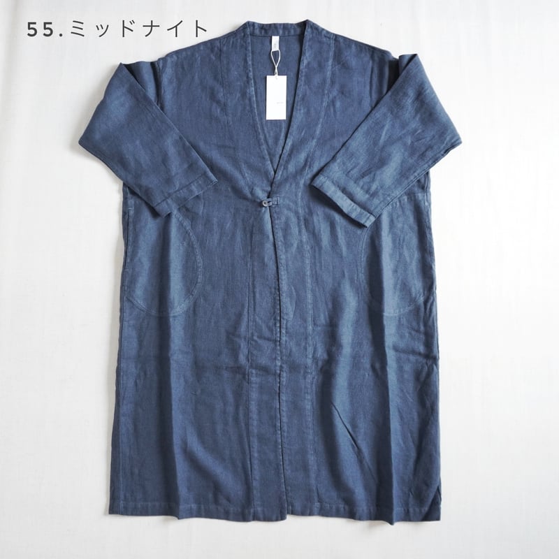 2色＊レディース＊prit-プリット- 25/1フレンチリネンツイル起毛 ノー