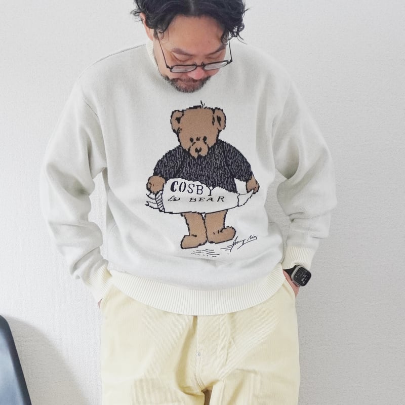 ユニセックス*GERRY COSBY-ジェリー・コスビー-COSBY BEAR CREW S ユニセックス*GERRY COSBY-ジェリー・コスビー-COSBY BEAR CREW S