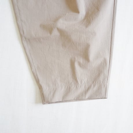 2色ユニセックス＊結 -yui-（ゆい）WIDE TUCK EASY TROUSERS（ワイド タック イージー トラウザー/YWTEP-010)