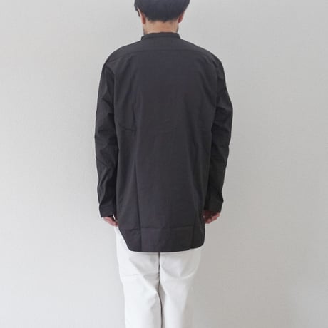 全2色＊ユニセックス＊Audience-オーディエンス-コットンツイルダンプ エアタンブラー バンドカラー コックシャツ