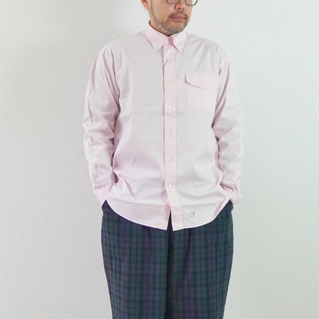 ＊ユニセックス＊J.PRESS ORIGINALS-Pin Oxford B.D. Shirt / Baggy Fit