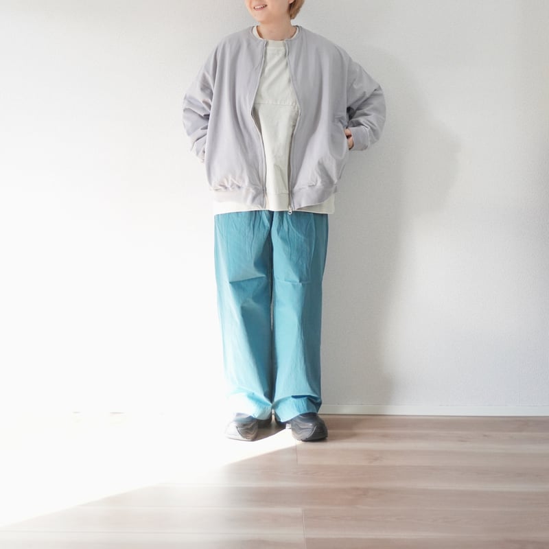 prit プリット　二重織接結　ZIPブルゾン prit(プリット)二重織接結ZIPブルゾン | 山口県下関市の洋服と雑貨の店