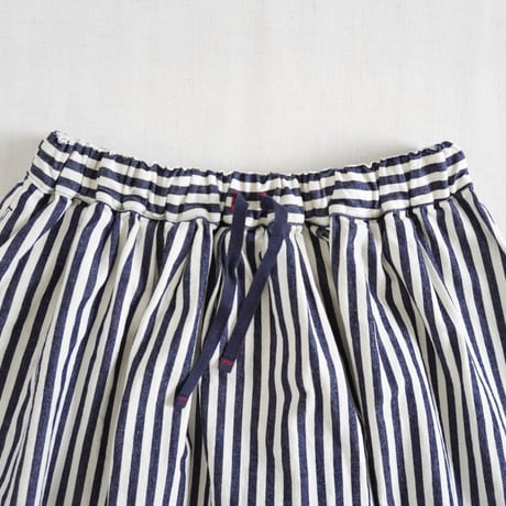 ＊レディース＊TIGRE BROCANTE-ティグルブロカンテ-ヒッコリーマキシギャザースカート