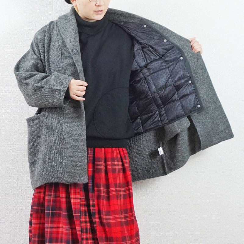 レディース＊i c h i × TAION - Knit Cardigan + Leopar