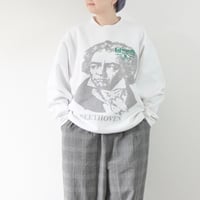 ＊ユニセックス＊sunny side up-サニーサイドアップ-Beethoven Sweat リメイク ベートーヴェン スウェット/C