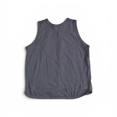再入荷3色＊ユニセックス＊SLOWHANDS-スローハンズ-crew & henley sleeveless T クルー&ヘンリータンクトップ