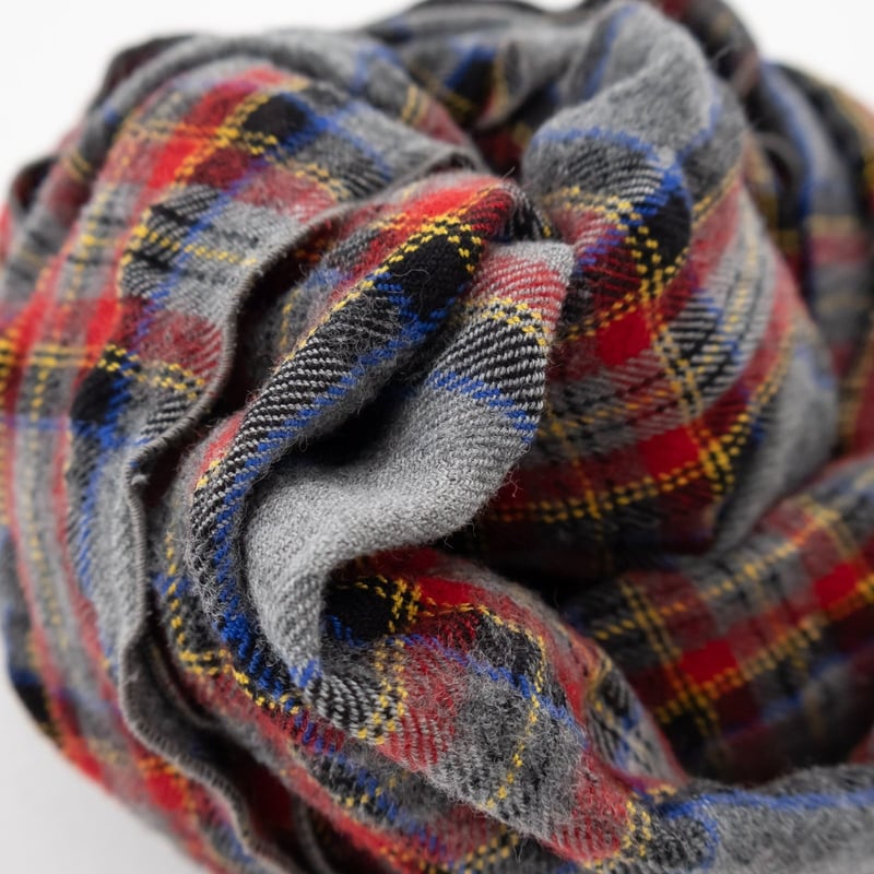 再入荷4色＊prit-プリット-ウールコットンチェック ストール P00640