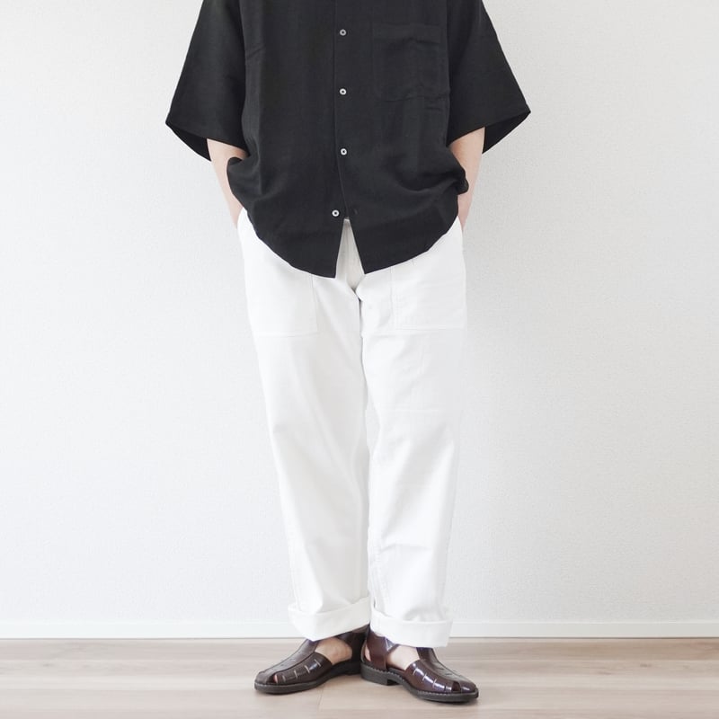 【美品✨】RonHerman ペインターパンツ　ベイカーパンツ　白 美品希少 RHヴィンテージ ペインターパンツ 白 - メルカリ