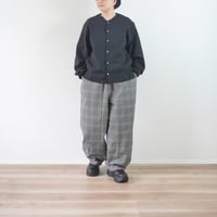 2色ユニセックス＊have a good day-ハブアグッドデイ-Plaid volume pants チェックボリュームパンツ