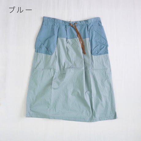 2色＊ユニセックス＊dip ltd-ディップ-コットンナイロン コンピスカート