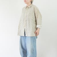 ユニセックス＊Nasngwam-ナスングワム-Crest Shirts/ホワイト