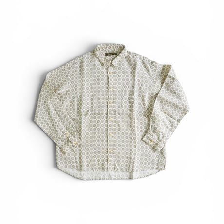 ユニセックス＊Nasngwam-ナスングワム-Crest Shirts/ホワイト