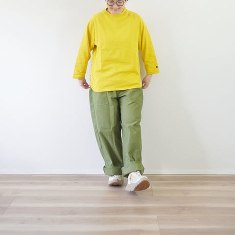 2色＊ユニセックス＊TIEASY AUTHENTIC CLASSIC-ティージー-HDCS LIGHT RAGLAN 3/4 CREW-T 7部袖Tシャツ