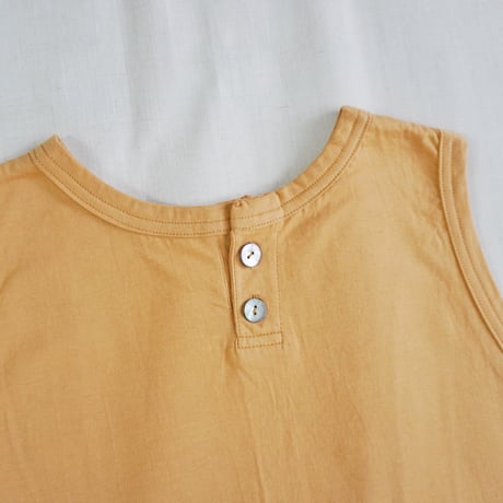 再入荷3色＊ユニセックス＊SLOWHANDS-スローハンズ-crew & henley sleeveless T クルー&ヘンリータンクトップ