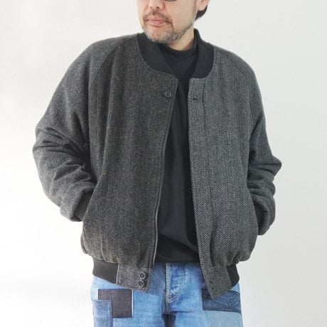 ＊ユニセックス＊YOUSED-ユーズド-HARRIS DERBY JACKET ハリスツイード ダービージャケット SIZE1 B柄