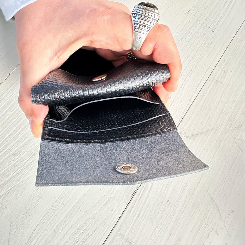 MASTER&Co. レザーウォレット 2色goods＊MASTER&Co.-レザー ウォレット リザード(トカゲ)型