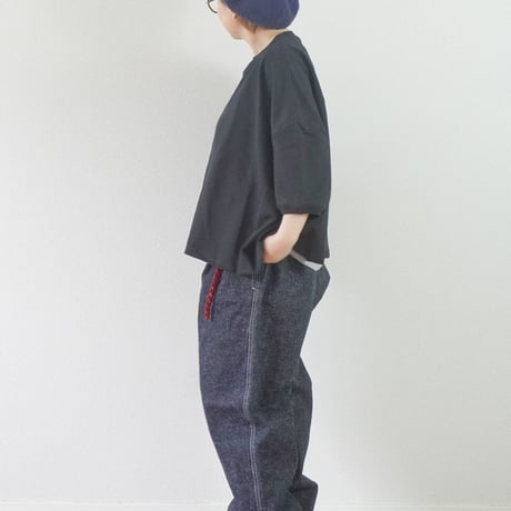 4色＊レディース＊SLOWHANDS-スローハンズ-オーガニックコットン ワイドプルオーバー