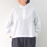 ＊4色＊レディース＊ LinenYa – リネンヤ – コットンフリル長袖ブラウス