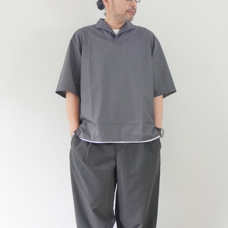 ＊ユニセックス＊LA MOND-ラモンド-LAWN SKIPPER SHIRTS /LM-S-101-LWN