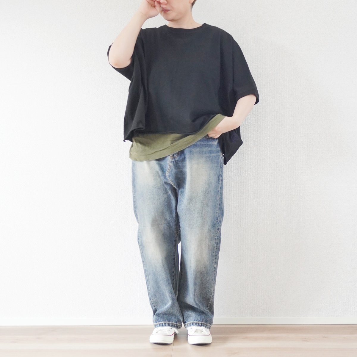 レディース*ichi-イチ- Denim Sarrouel Pants デニムサルエル レディース*ichi-イチ- Denim Sarrouel Pants デニムサルエル