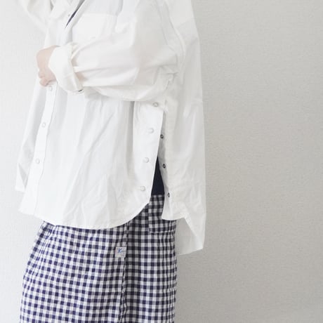 ＊ユニセックス＊IMPRESTORE-インプレストア-5oz Basket Western Shirts / Dwayne (White)