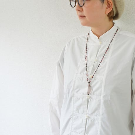 3色SLOWHANDS-スローハンズ-stone necklace