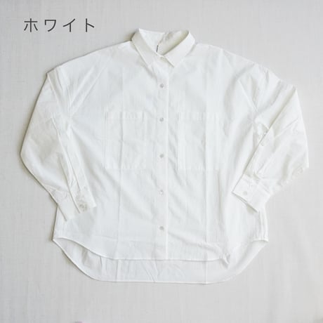2色＊レディース＊Linen ya-リネンヤ-スモールカラーブラウス
